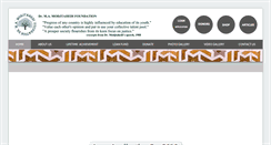 Desktop Screenshot of drmamodjtahedifoundation.org